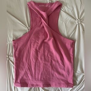 Abercrombie pink crop top. Brand new without tags. Never worn